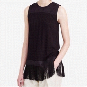 NEW SZ XS J.Crew Fringe Tunic